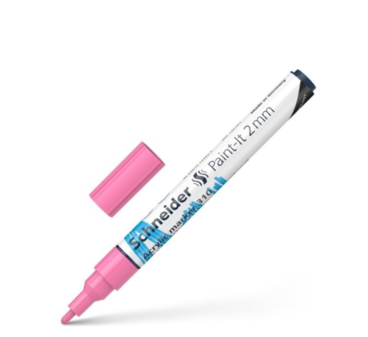 Akrill marker festék 2mm Paint-It 310 pasztel rózsaszín