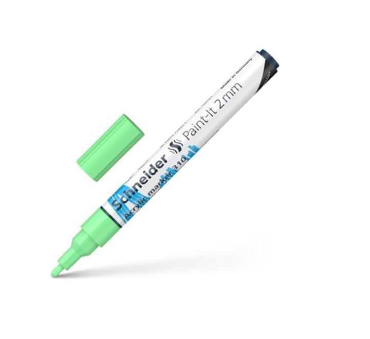 Akrill marker festék 2mm Paint-It 310 világos zöld