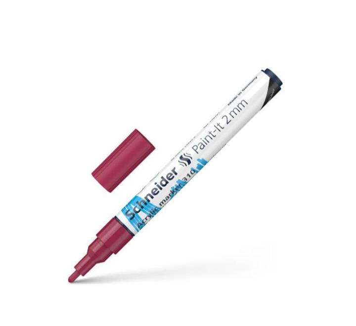 Akrill marker festék 2mm Paint-It 310 meggy színű