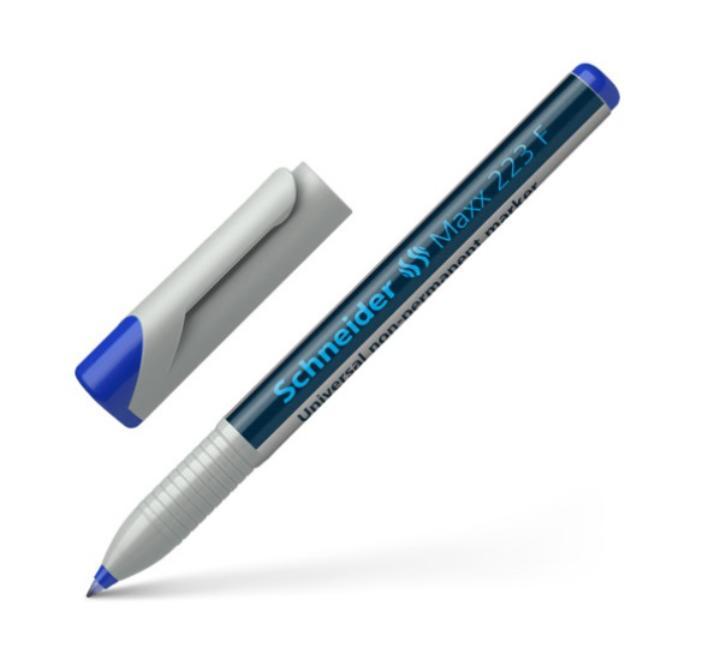 Univerzális OHP marker Maxx 223 F Schneider kék