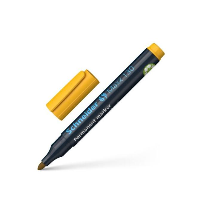 Permanens marker  Schneider Maxx 130 sárga