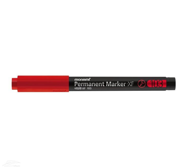 Marker permanens OHP 0.5 mm 103 piros