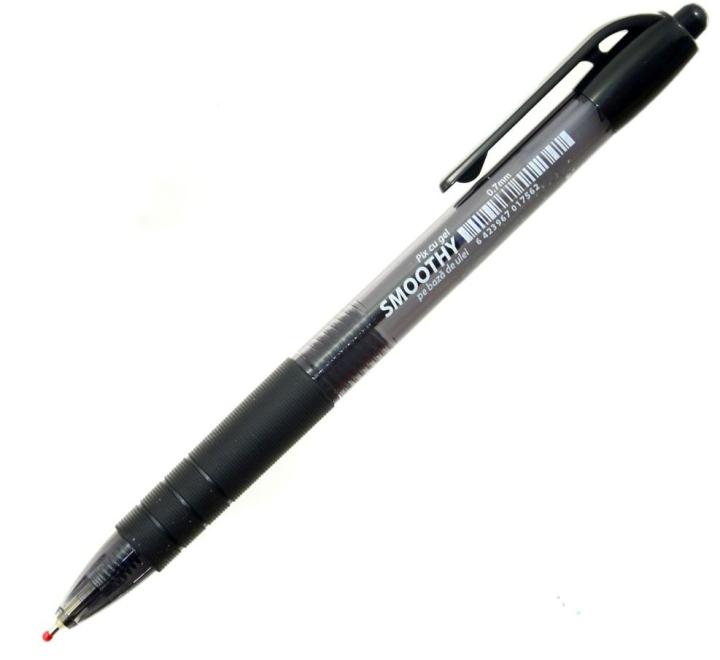Zselés golyóstoll Smoothy 0.7 fekete