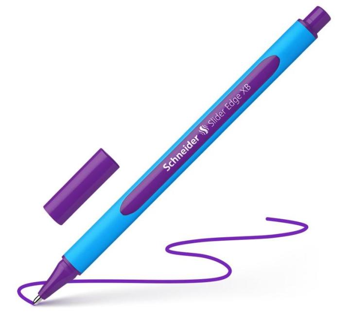 Golyóstoll Schneider Slider Edge XB lila