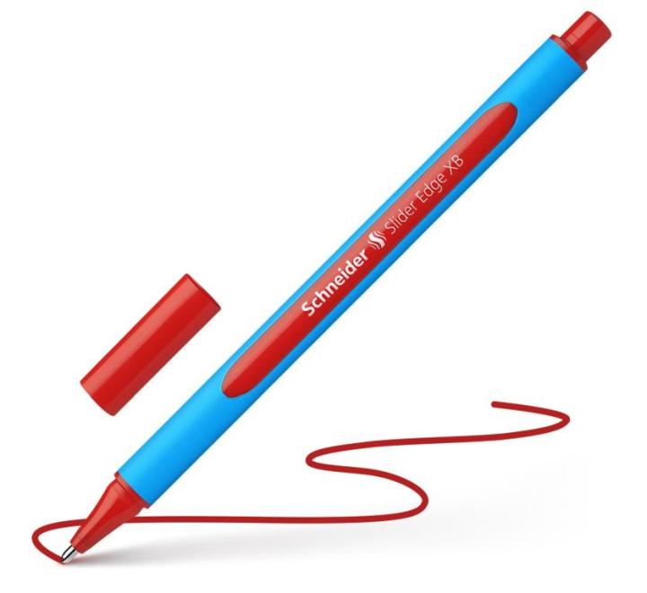Golyóstoll Schneider Slider Edge XB piros
