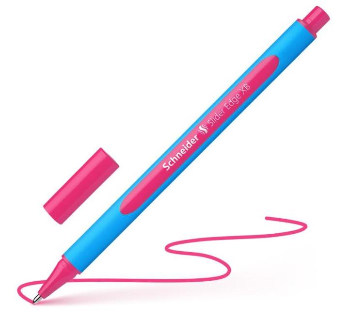 Golyóstoll Schneider Slider Edge XB rózsaszín