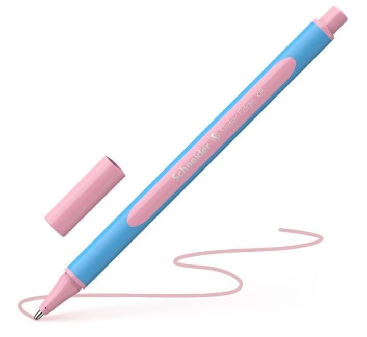 Golyóstoll Schneider Slider Edge XB pasztell rózsaszín