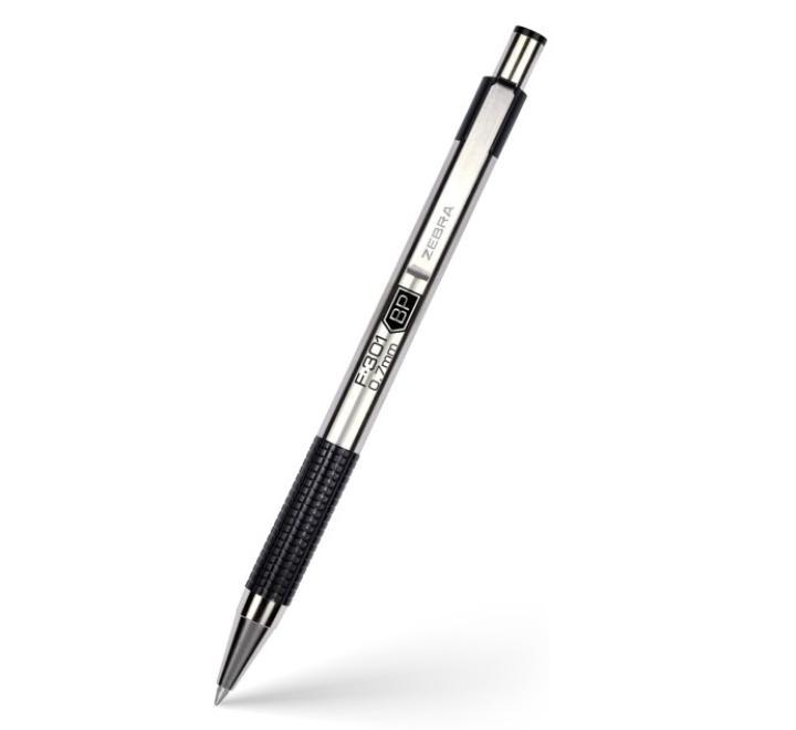 Golyóstoll Zebra F301 fekete