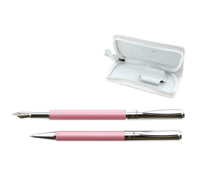 Írószer készlet Daco rózsaszín