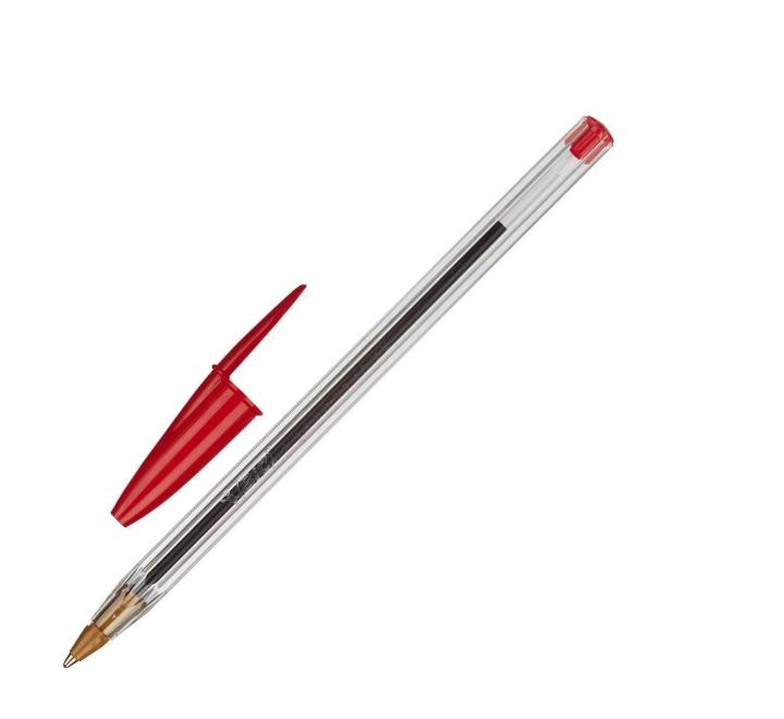 Golyóstoll Cristal Medium Bic piros