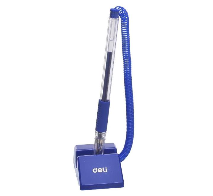 Golyóstoll öntapadós tartóval Deli