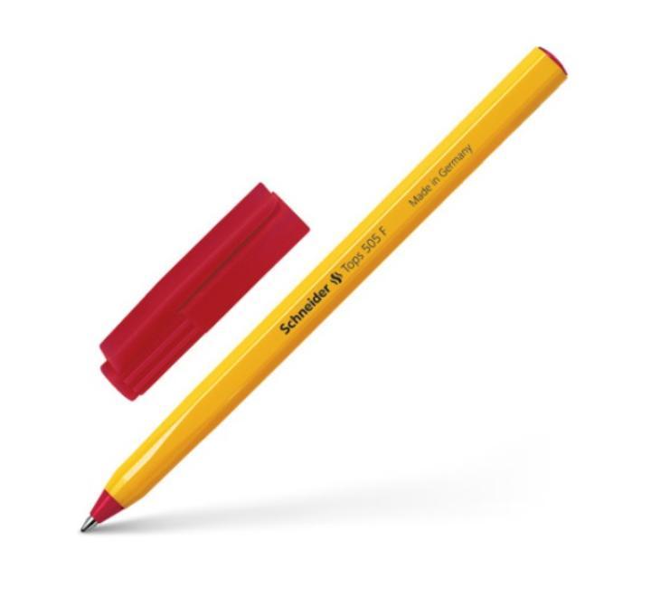 Golyóstoll Schneider Tops F piros