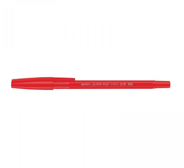 Golyóstoll H8000 Zebra piros