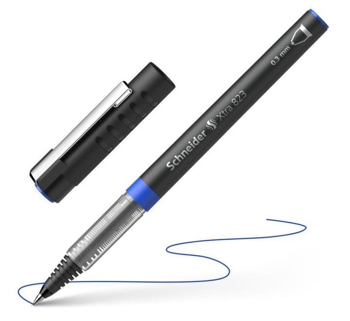 Rollertoll Schneider Xtra 823 0,3mm kék
