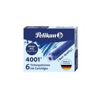 Patroane 4001 cerneala 6/set Pelikan albastru regal