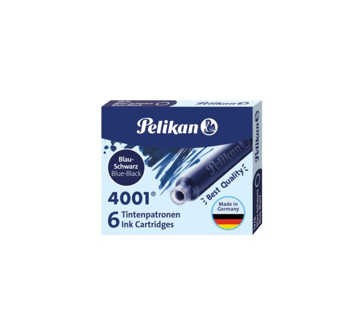 Tintapatron 4001 6/szett Pelikan sötétkék