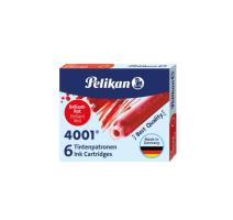 Tintapatron 4001 6/szett Pelikan piros