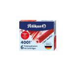 Tintapatron 4001 6/szett Pelikan piros