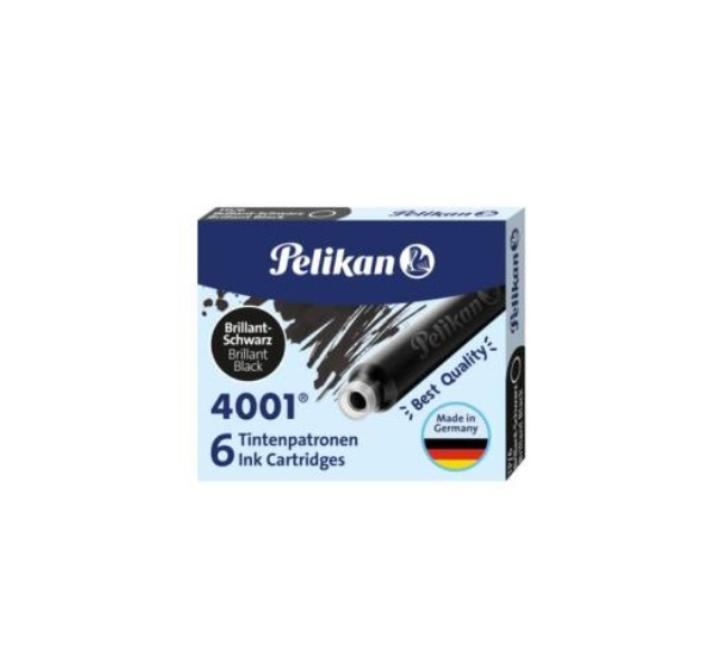 Tintapatron 4001 6/szett Pelikan fekete