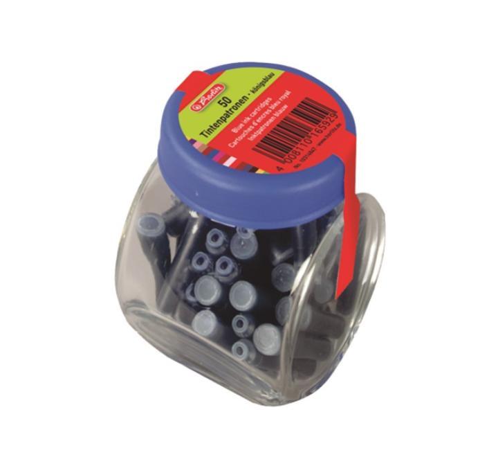 Tintapatron készlet 50/szett Herlitz kék