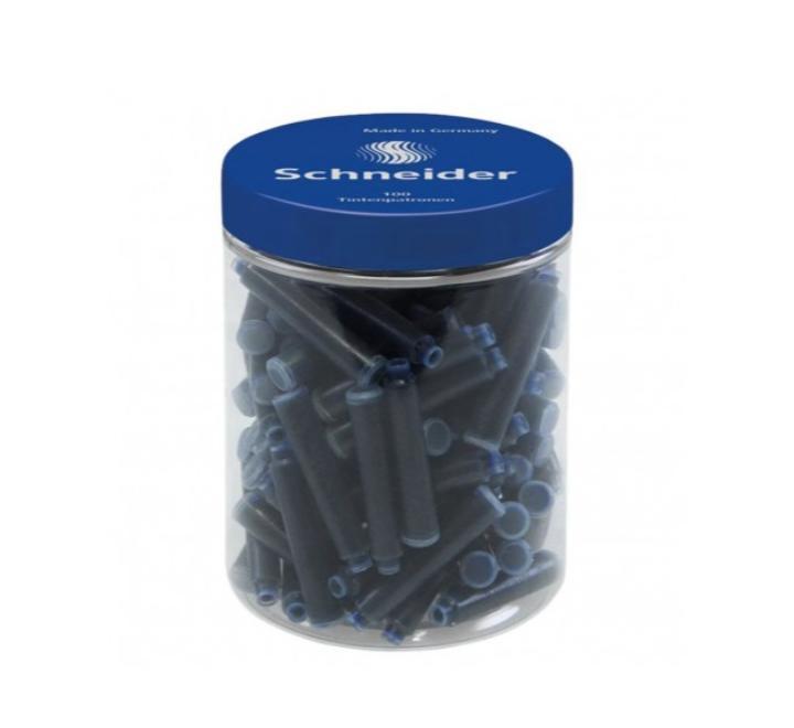 Tintapatron 100/szett Schneider kék