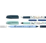 Töltőtoll + rollertoll + korektor készlet Schneider Zippi