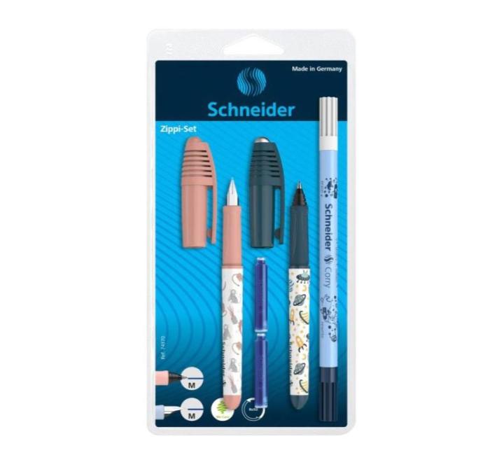 Töltőtoll + rollertoll + korektor Schneider Zippi 22/23