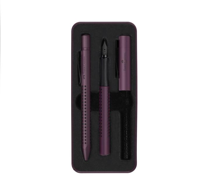 Golyóstoll és töltőtoll készlet Grip 2011 Berry