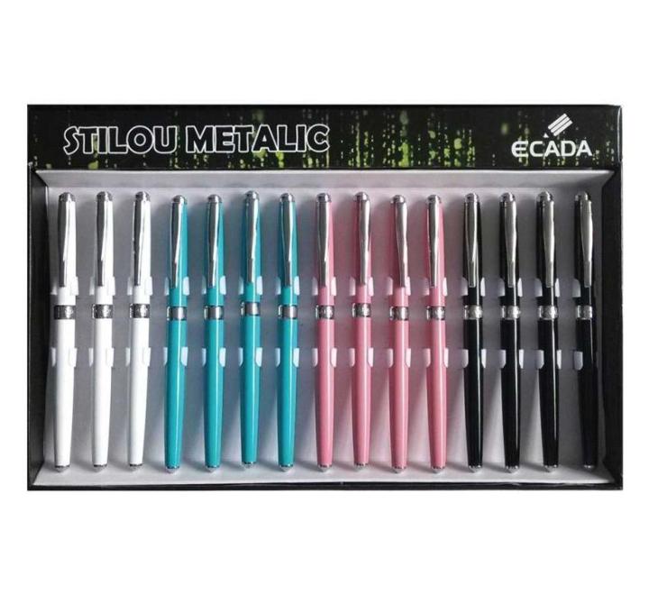 Töltőtoll fém Ecada 93206