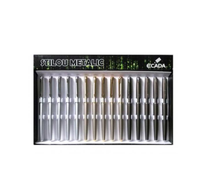 Töltőtoll fém Ecada 93210