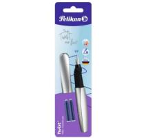 Stilou Twist argintiu Pelikan