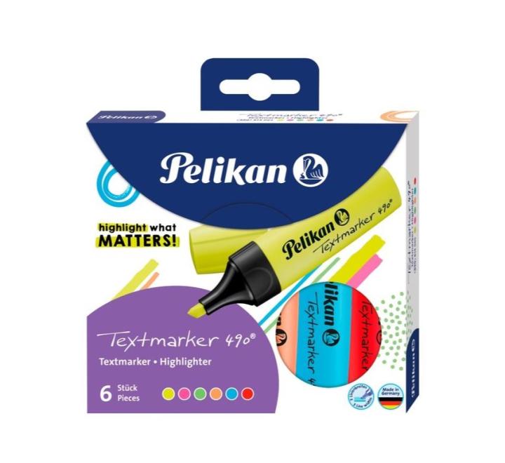 Szövegkiemelő 490 6/szett