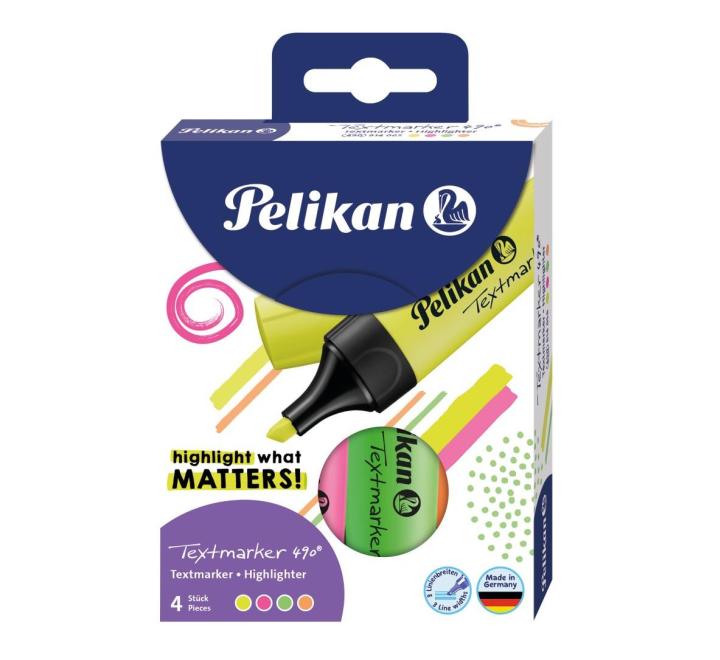 Szövegkiemelő Pelikan 490 4/szett
