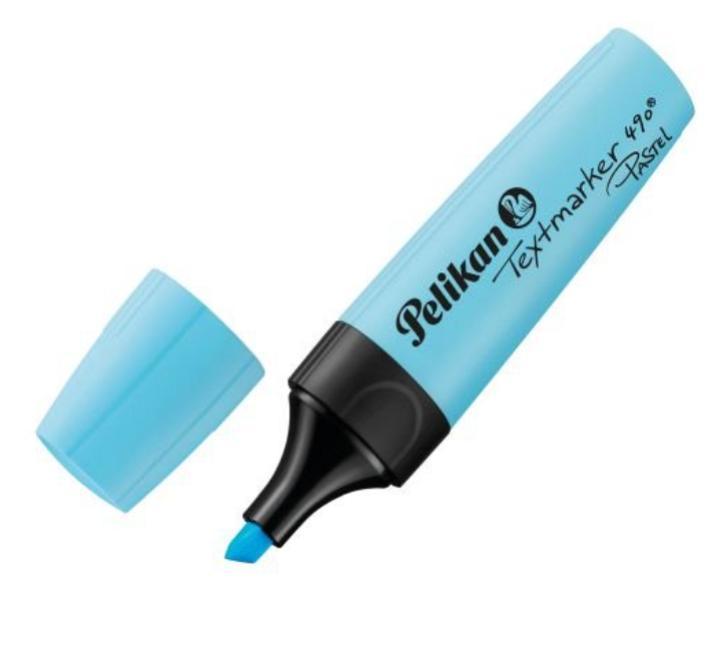 Szövegkiemelő 490 pasztell kék