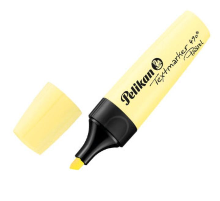 Szövegkiemelő 490 pasztell sárga