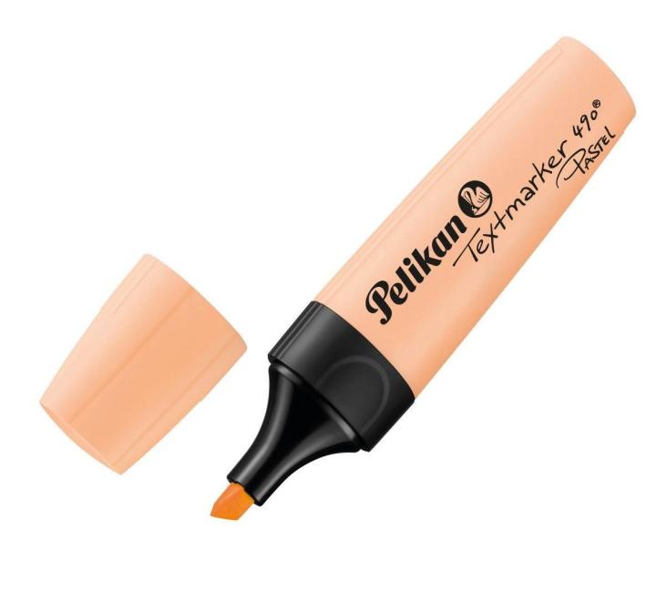 Szövegkiemelő 490 pasztell barack