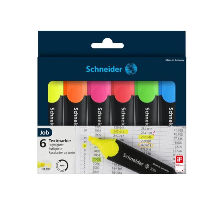 Szövegkiemelő Schneider Job 6/szett