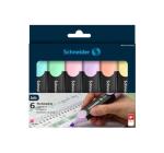 Szövegkiemelő Schneider Job 6/szett pasztell