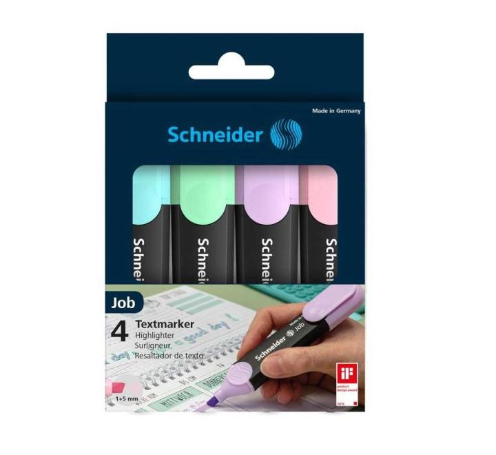 Szövegkiemelő Schneider Job pasztell 4/szett