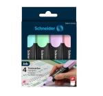 Szövegkiemelő Schneider Job pasztell 4/szett