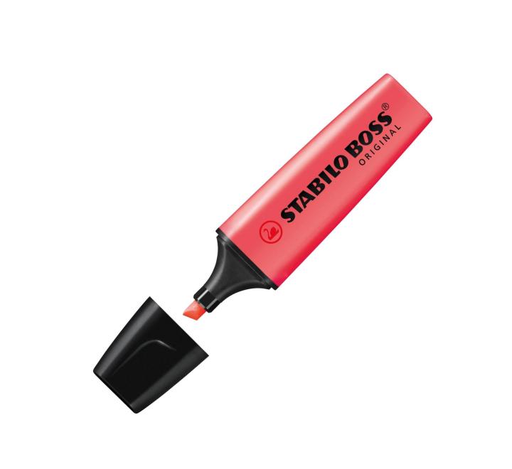 Szövegkiemelő Stabilo piros