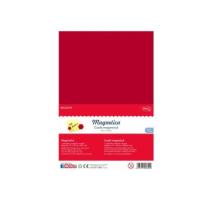 Ragasztható mágneses lap A4 piros Daco