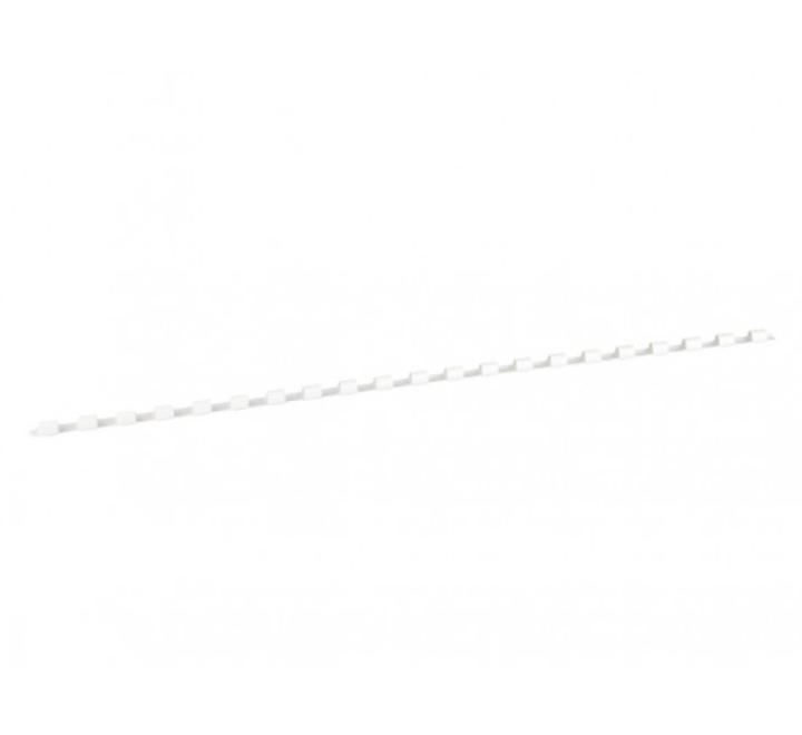 Műanyag spirál 4.5 mm fehér