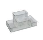 Írószertartó  4 részes Ecada ezüst