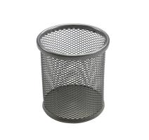 Suport birou cilindric Ecada argintiu