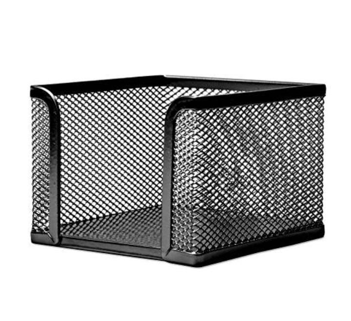 Kockablokk tartó Mesh fekete