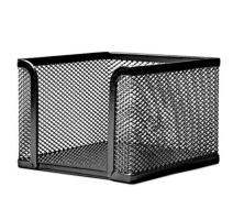 Kockablokk tartó Mesh fekete