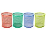 Színes hálós írószertartó Deli