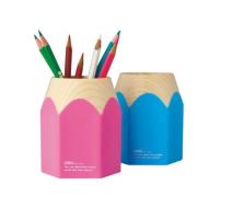 Írószertartó rózsaszín/kék Deli