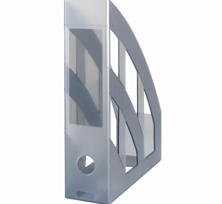 Suport dosare plastic A4 gri